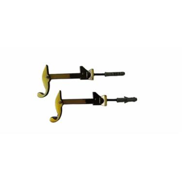 Imagem de Carranca Prendedor de Janela Lisa Bronze (2 Pares)