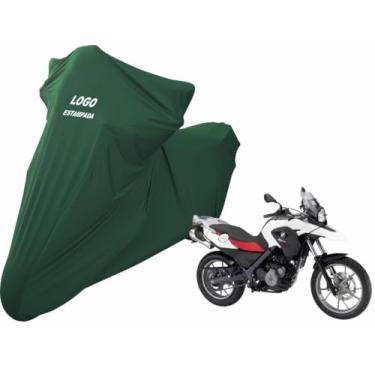 Imagem de Capa De Tecido Para Moto BMW G 650 GS Alta Durabilidade (Verde)