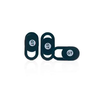 Imagem de Tampa Protetor para Webcam Goldentec Deslizante Para notebook Tablets e Smartphones Design ultra fino Preto