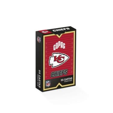 Imagem de Copag, Baralho NFL - Kansas City Chiefs, 55 Cartas