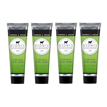 Imagem de Dionis - Goat Milk Skincare Verbena & Cream Scented Hand Cream (1 oz) - Set of 4 - Made in the USA - Cruelty-free and Paraben-free