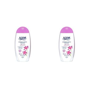 Imagem de Kit 2 Und Sabonete Líquido Íntimo Alyne Jasmim 200ml