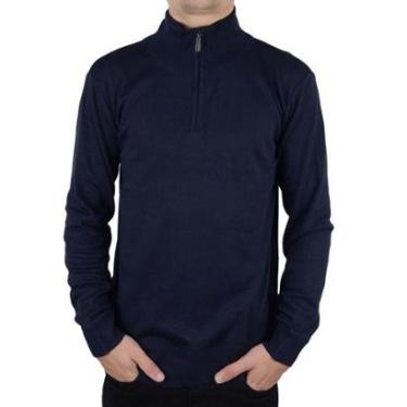 Imagem de Blusa Tricot Masculina Broken Rules Sueter Marinho - 590207-Masculino