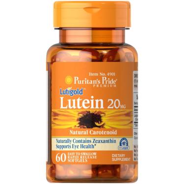 Imagem de Puritans Pride Luteína 20mg com Zeaxantina 60 caps