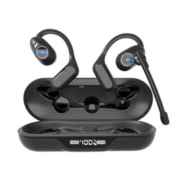 Imagem de Fone de ouvido Bluetooth iDigmall com microfone removível Open Ear 60H