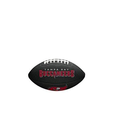 Imagem de WILSON Sporting Goods NFL Tampa Bay Buccaneers Team Logo Football, preto, tamanho mini