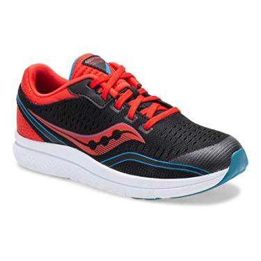 Imagem de Saucony Kinvara infantil 11, Preto/vermelho/azul., 15