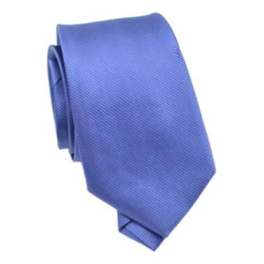 Imagem de Kit 9 Gravatas Masculina Premium Várias Cores Padrinhos - NoBrand, Azu