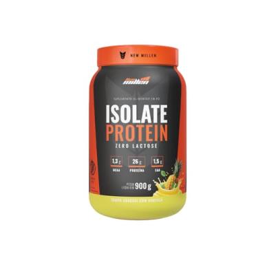 Imagem de Isolate Protein 900g - Zero lactose - New Millen Sabor Abacaxi com Hortelã