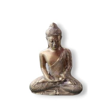 Imagem de Bali Tranquility Buddha - Bronze Figurine for Calm & Clarity Perfect for Soothing and Calming Home Decor or Office Décor