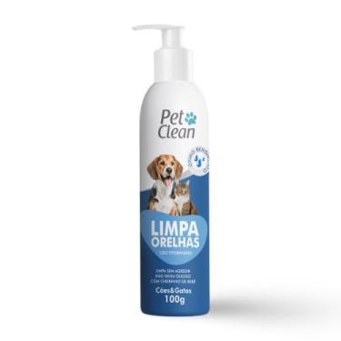 Imagem de Limpa Orelhas Cachorro e Gatos Pet Clean 100g, 100G