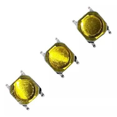 Imagem de Kit 3 Micro Botao Para Chave Gol Fox Jetta Up Amarok Saveiro - FERREIR