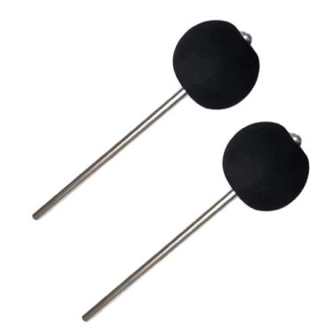 Imagem de Jiayouy Pedal De Bumbo Para Bumbo, 2 Peças, Compatível Com Baqueta Cajon, Martelo Cabeça Borracha, Acessórios Instrumentos Percussão