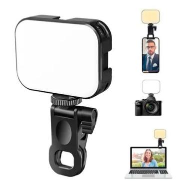 Imagem de Luz de Preenchimento Selfie Live LED RGB Iluminação Profissional para 
