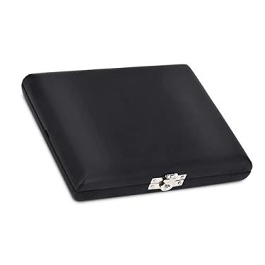 Imagem de Akozon Elegante Titular de Caixa de Coceira de Couro PU para 10 Juncos de Oboé-C ACT, Solução de Armazenamento à Prova de Umidade e Elegante (10pcs)