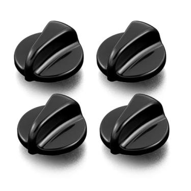 Imagem de WB03K10035 Puxadores de fogão Peças de substituição para GE Range Puxador de forno de fogão de plástico preto GE Hotpoint Controle de queimador elétrico geral XL44 Puxador de fogão KIP 5963 183d5598