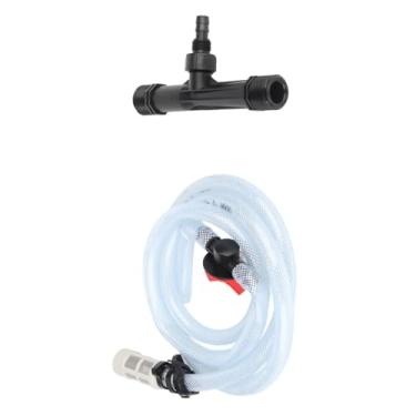 Imagem de Eujgoov Irrigação de Gotejamento Com Eficiente de Gripagem para Fertilizantes para Grama, Plástico Tudo Em um Design para Carpinteiros Agrícolas (1 polegada)