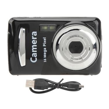 Imagem de XJ03 Câmera de tela digital de tela TFT de 2,4 polegadas 16x Zoom HD 1080p Câmera de vídeo digital com microfone embutido para iniciantes fotografia plástico 137g