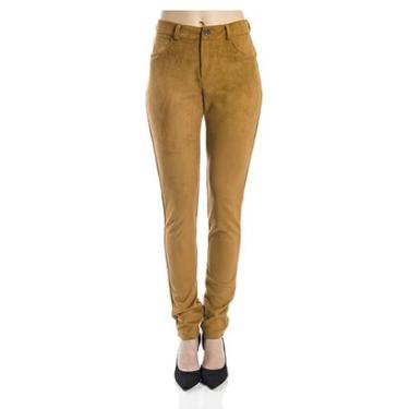 Imagem de Calça Handbook Skinny Suede-Feminino
