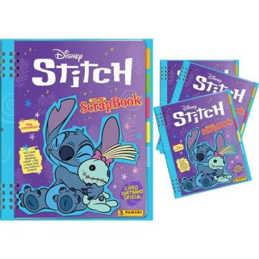 Imagem de Kit Stitch - Super Scrapbook - Álbum Capa Cartão + 6 envelopes