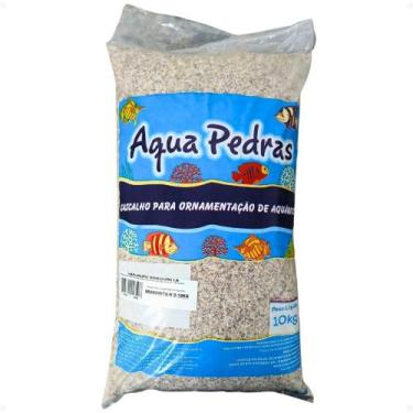 Imagem de Aqua Pedras Substrato Aragonita Concha 1 10kg Aquário Lago