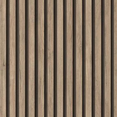 Imagem de Papel De Parede Madeira Adesivo Ripado 10 Metros Lavável 3d Autocolant