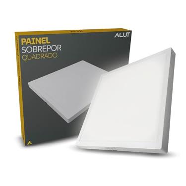 Imagem de Painel Led Plafon 18w/25w/36w ou 50w 6500k Branco Frio 110v/220v Bivolt Embutir/Sobrepor Branco Alut By Avant (Sobrepor, 25w)