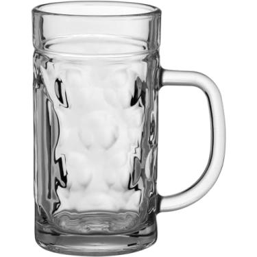 Imagem de CANECA CERVEJA VIDRO 570ml 15x12x5cm TRANSPARENTE