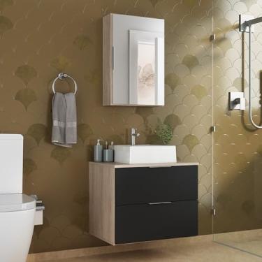 Imagem de CONJUNTO RUBI 60CM Madeirado Preto