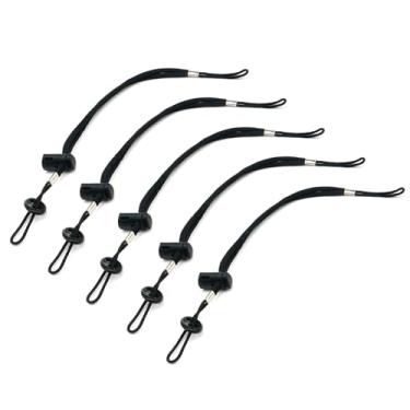 Imagem de 5 peças de couro para mão/pulso da série Symbol MC9090/MC9190/MC9200 (Gun-Style), scanner de código de barras portátil, suporte de alça de mão, preto, KT-66447-03R