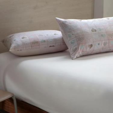 Imagem de Jogo De Lençol Malha Sofee Fio Penteado 100% Algodão Solteiro - Kacyumara - Meg