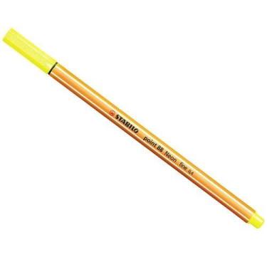 Imagem de Caneta Stabilo 88/024 Fine 0,4 Amarelo Neon