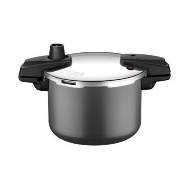 Imagem de Panela de Pressão Tramontina Arizona Indução Alumínio 20 cm 4,5 L Titâ