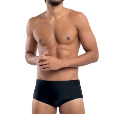 Imagem de Sunga Boxer Mash Adulto Básica Lisa Microfibra Moda Praia - MASH      