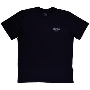 Imagem de Camiseta Oakley Ellipse Fire Cross Tee Lançamento, Blackout, M