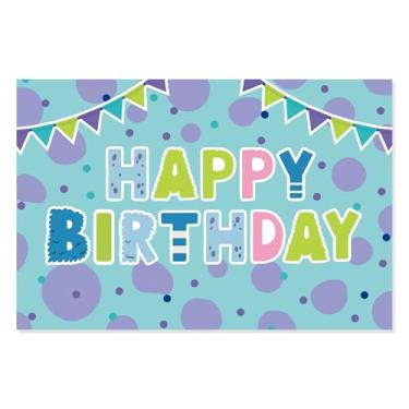 Imagem de Desenho Animado Decoração Festa Aniversário Universitária, Fundo Feliz Aniversário Faixa Poster Fofo Posters Parede Acessórios Fotos para Decoração Mesa Bolo Artigos Chá Bebé, 1,5x1m