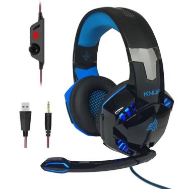 Imagem de Headset Fone de Ouvido Gamer com Fio Compatível Ps4 Ps5 Xbox