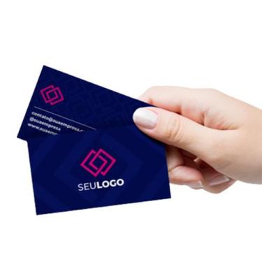 Imagem de Cartão de Visita Personalizado com foto ou logo - no-brand, 500 unid