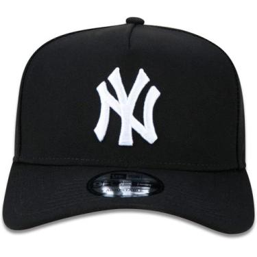Imagem de Boné NY Preto  Urbano, Versátil e Sofisticado - Giwish