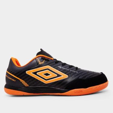 Imagem de Chuteira Futsal Umbro Neo-Comfort Unissex, Preto, Grafite, 44