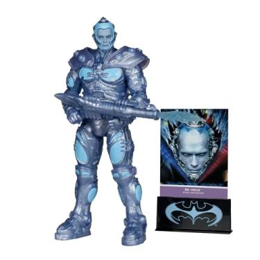 Imagem de Batman & Robin DC Multiverse Action Figure Mr. Freeze (Black Light Edition) (Gold Label) 18 cm