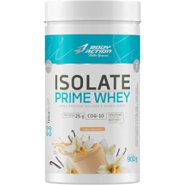 Imagem de Isolate Prime Whey 900g - Whey Isolado e Hidrolisado Pote Bodyaction (Pote 900g, Baunilha)