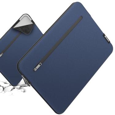 Imagem de Smatree Capa SlimPro para laptop Lenovo Yoga 9i 2 em 1 de 14 polegadas Copilot+ PC, para Lenovo Yoga 7 2 em 1 de 14 polegadas, capa com bolso para acessórios, design patenteado super canto, azul