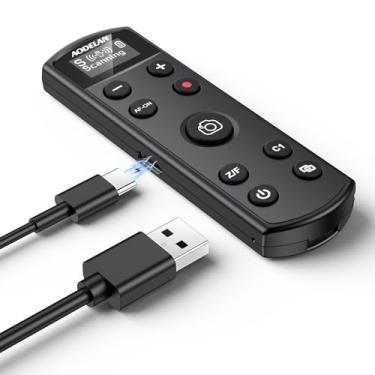 Imagem de Para liberação de obturador recarregável da câmera Sony, registro de foco de zoom sem fio AODELAN compatível com Sony ZV-E10, ZV-1F, ZV-1, A6400, A6700, A7C, A7III, A9, A9 II, DSC-RX0 II, substitui