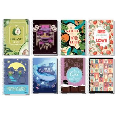 Imagem de Caderno Espiral Capa Dura - 10x1 - Feminino Collection - 160 Folhas - 