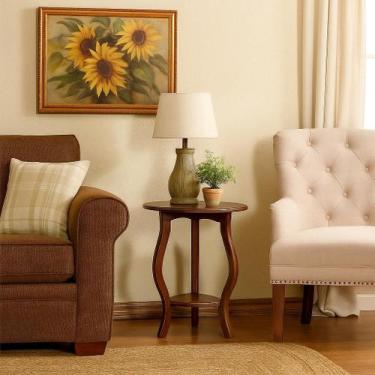 Imagem de Mesa Mesinha Centro Canto Sala Estar Rustica Madeira - CL DECORACOES