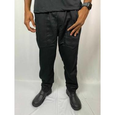 Imagem de Calça REFORÇADA de Brim Pesado Uniforme Profissional de Trabalho Para 