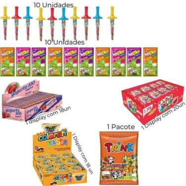 Imagem de Mix Box Especial Dia da Criança Chocolate, Pirulitos e Balas - Danilla