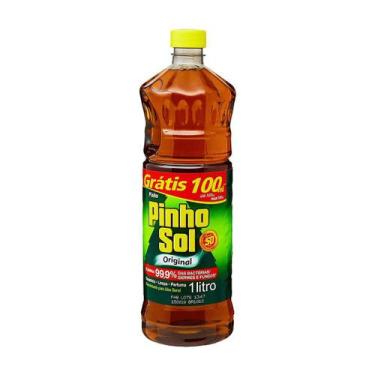 Imagem de Desinfetante Pinho Sol Original 1 litro Promocional, 1 Litro, Perfumad
