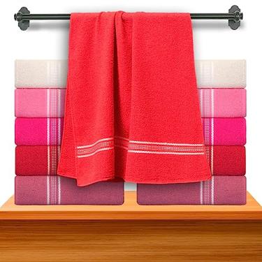 Imagem de Kit C/ 10 Toalhas De Banho - 65cm X 1,25m (270gm²) (Feminina)